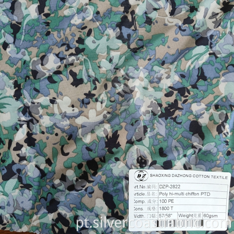 100 Polyester Chiffon